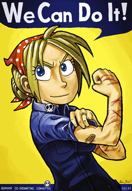 Rosie the Riveter 11x17" Print